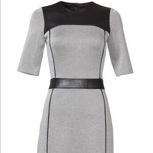 Theory: Calvino Gray Sheath Dress